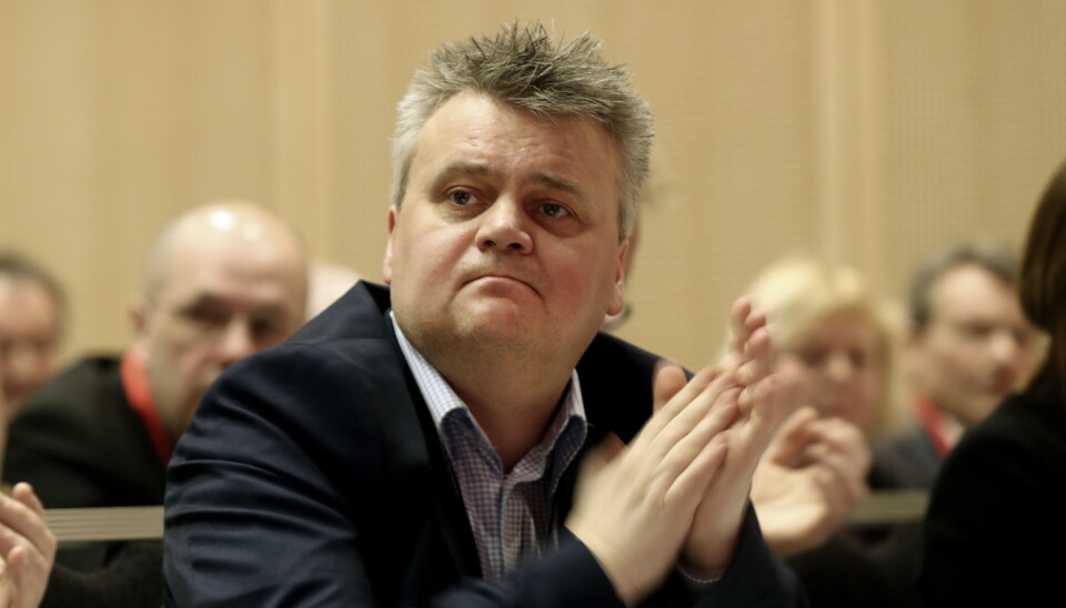 Forbundsleder Jørn Eggum. Foto: Vidar Ruud, NTB Scanpix