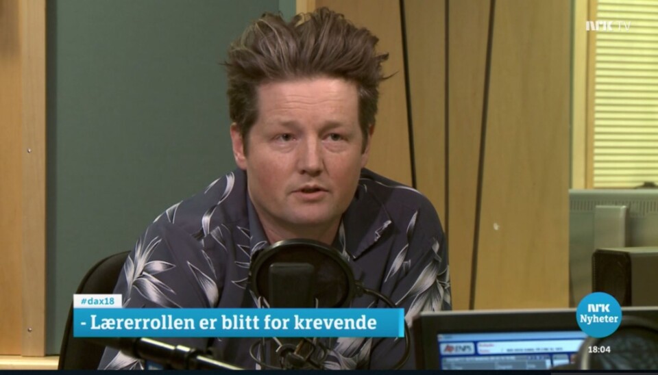 Skjermpdum fra NRK.no, Dagsnytt 18 den 5. mars 2018 Skjermpdum fra NRK.no, Dagsnytt 18 den 5. mars 2018