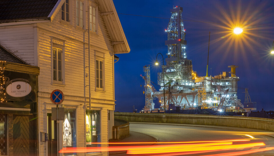 Sysselsetting innen oljeindustrien vil falle. Her fra byggingen av en Johan Sverdrup-installasjon i Haugesund. Foto: Paal Kvamme Sysselsetting innen oljeindustrien vil falle. Her fra byggingen av en Johan Sverdrup-installasjon i Haugesund. Foto: Paal Kvamme