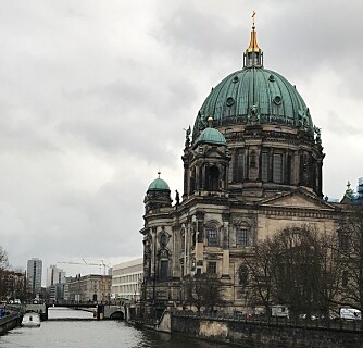 BERLINER DOM: Kirken ble gjenåpnet i 1993 og har siden blitt en populær turistattraksjon.<br>FOTO: Damiya Shabbir BERLINER DOM: Kirken ble gjenåpnet i 1993 og har siden blitt en populær turistattraksjon.<br>FOTO: Damiya Shabbir